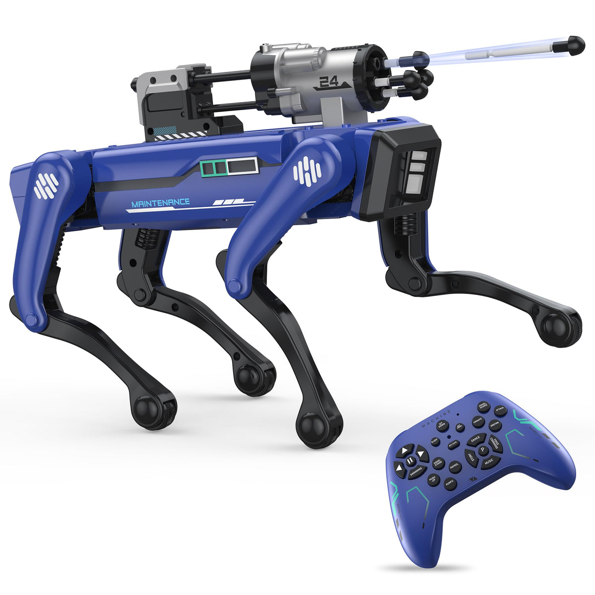 TUEESN Smart Robot Dog ready for playtime out-of-box with responsive movements.