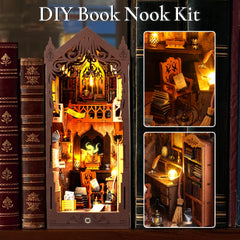 TuKIIE DIY Book Nook parts highlights clean cuts for accurate, enjoyable assembly.