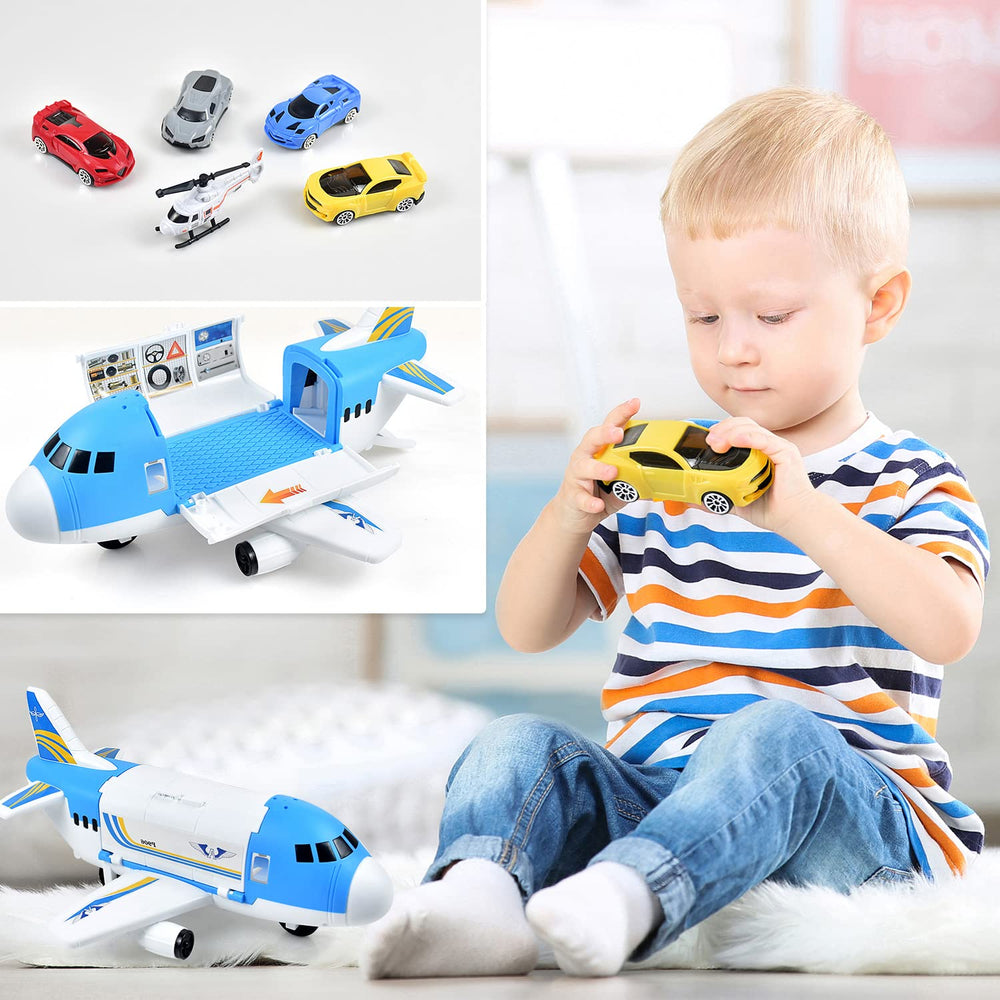 Tuko cargo airplane toy showcases portable fun on flat surfaces