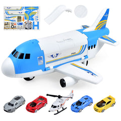 Tuko friction powered cargo airplane closeup highlights long roll without batteries