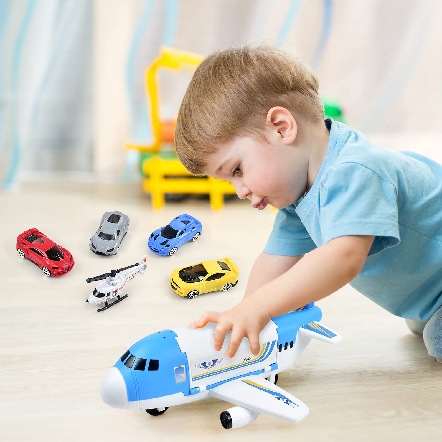Tuko kids playing with cargo play set captures active imagination