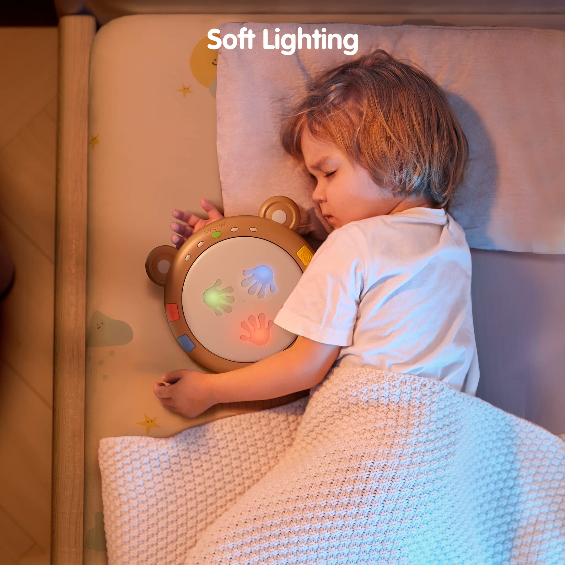 TUMAMA KIDS 2-in-1 hand development design with light-guided play