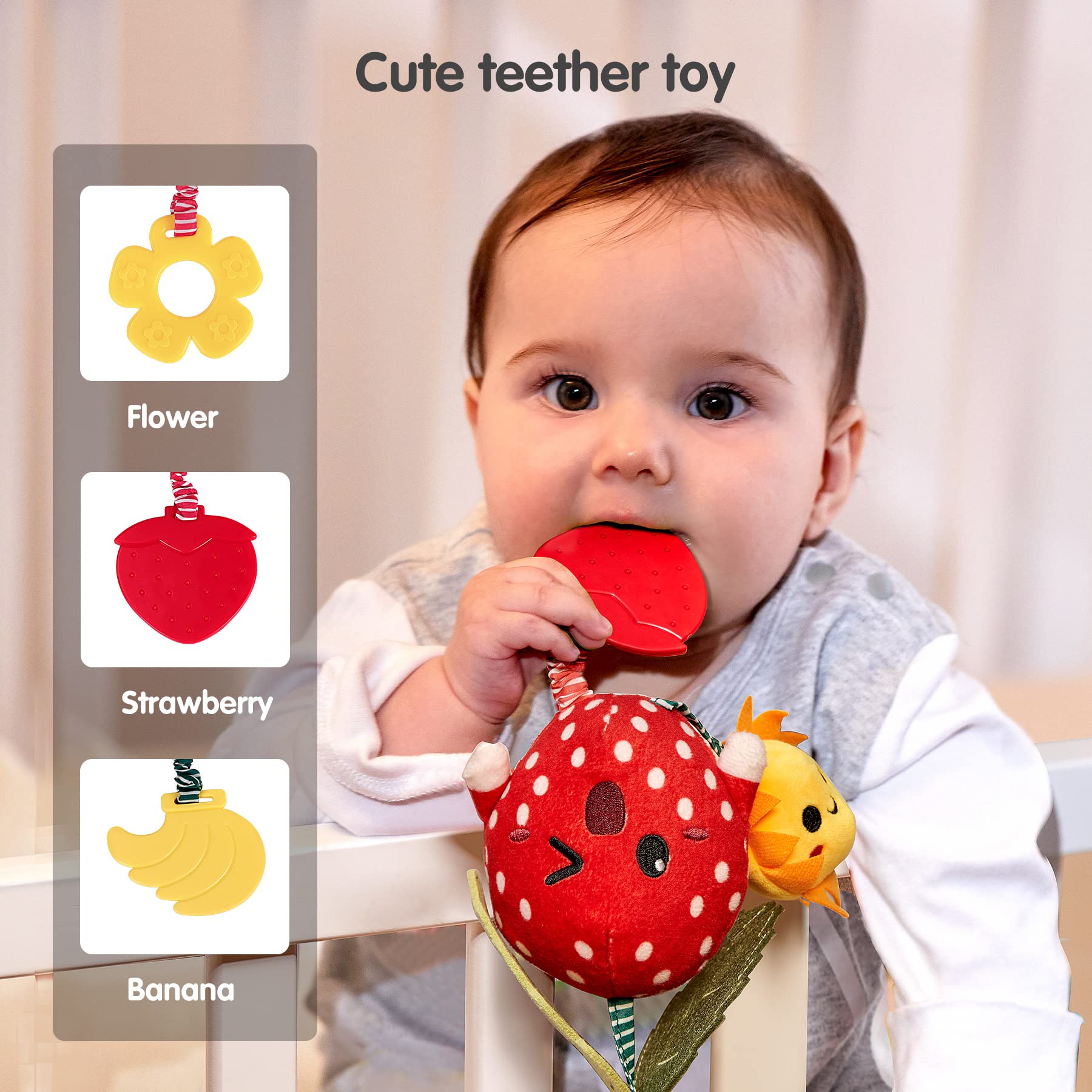 TUMAMA Kids hanging baby toy for stroller or carrier