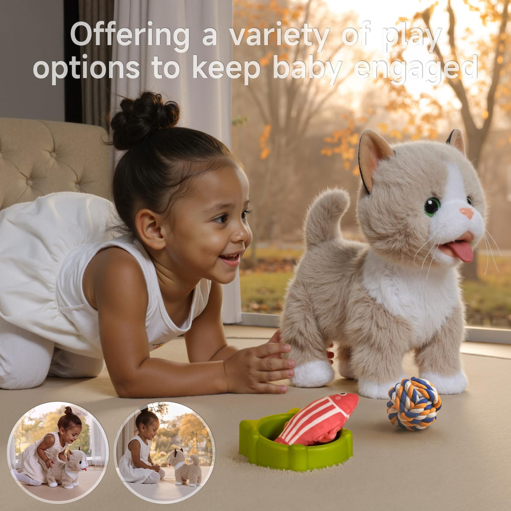 TUMAMA Kids Cat Canned Food accessory enriching pretend feeding play