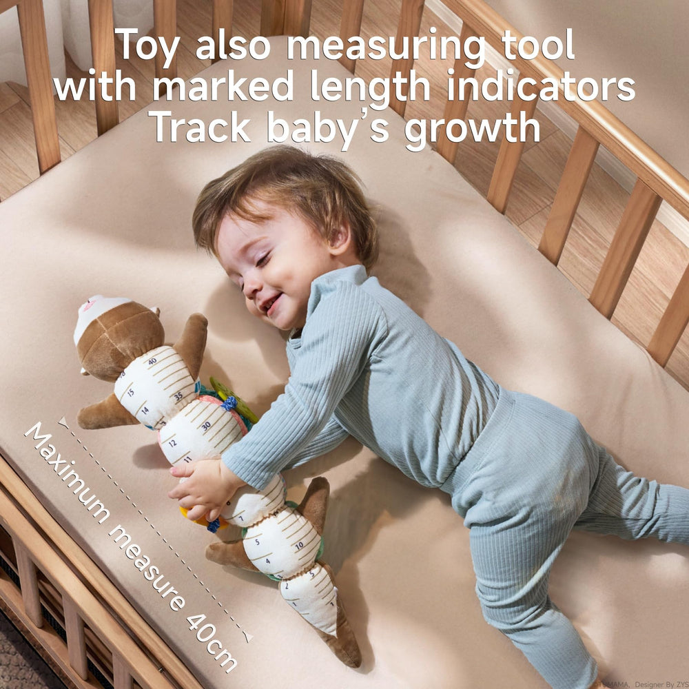 TUMAMA Kids crinkle textures otter illustrate diverse fabrics stimulating tactile exploration daily