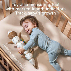 TUMAMA Kids crinkle textures otter illustrate diverse fabrics stimulating tactile exploration daily
