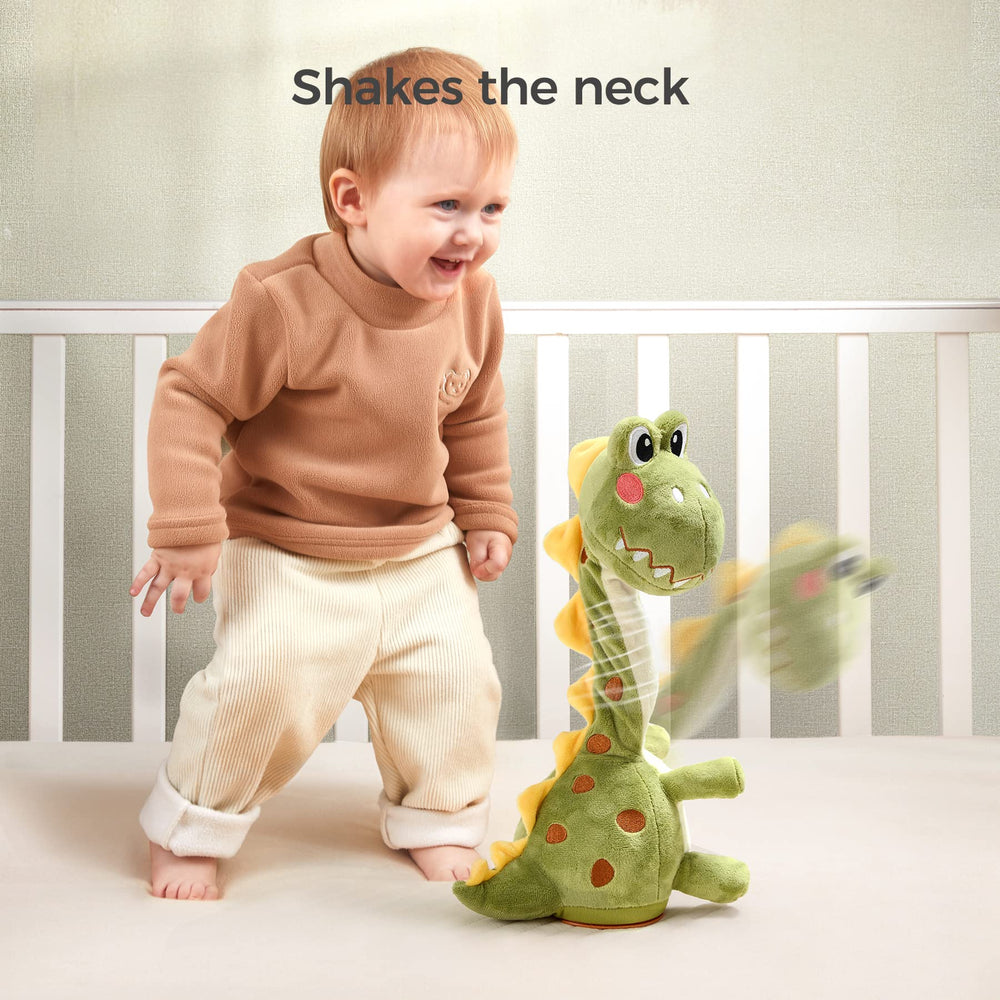 TUMAMA KIDS Dinosaur Dancing Toy recording feature in action