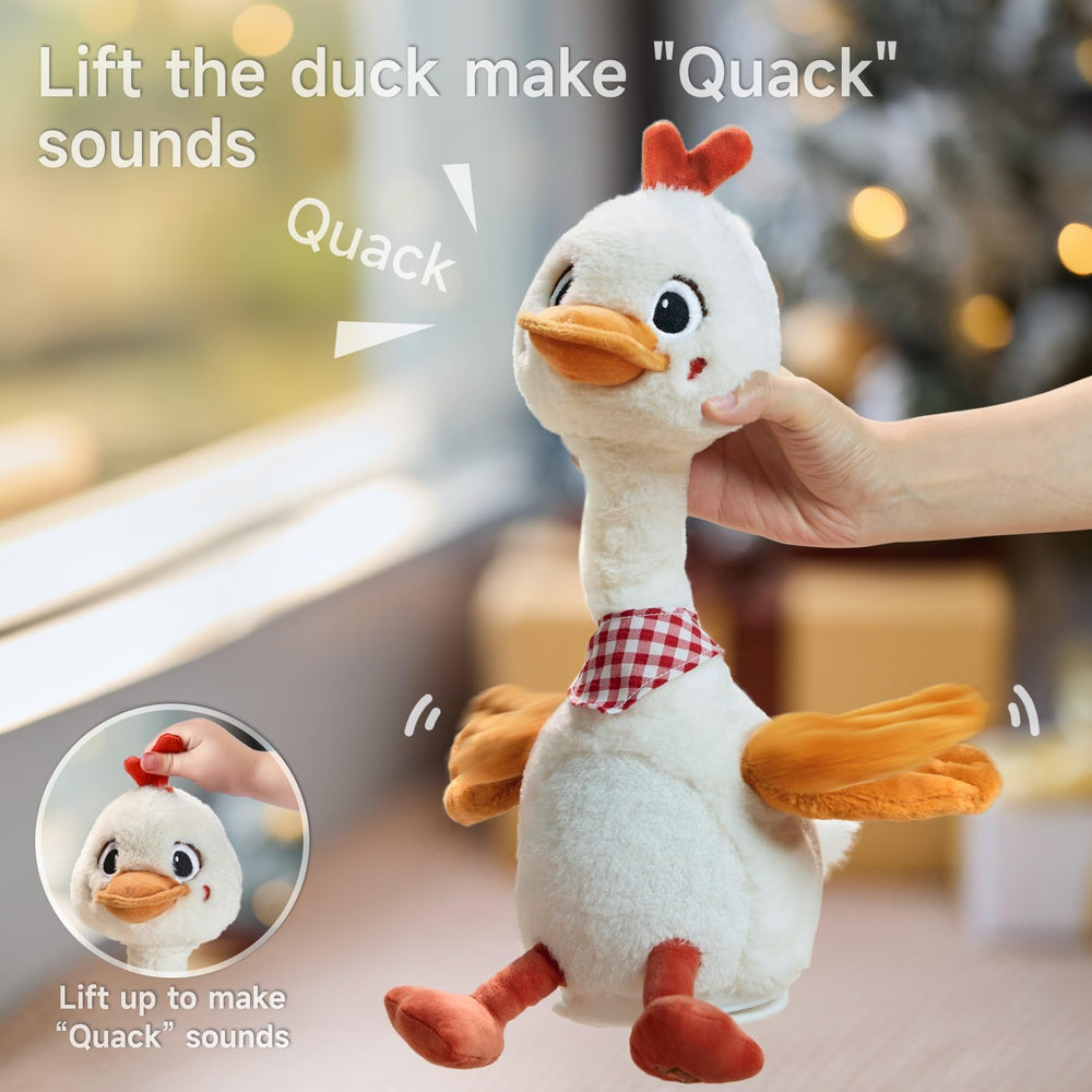TUMAMA KIDS duck toy singing and recording feature encourages verbal practice