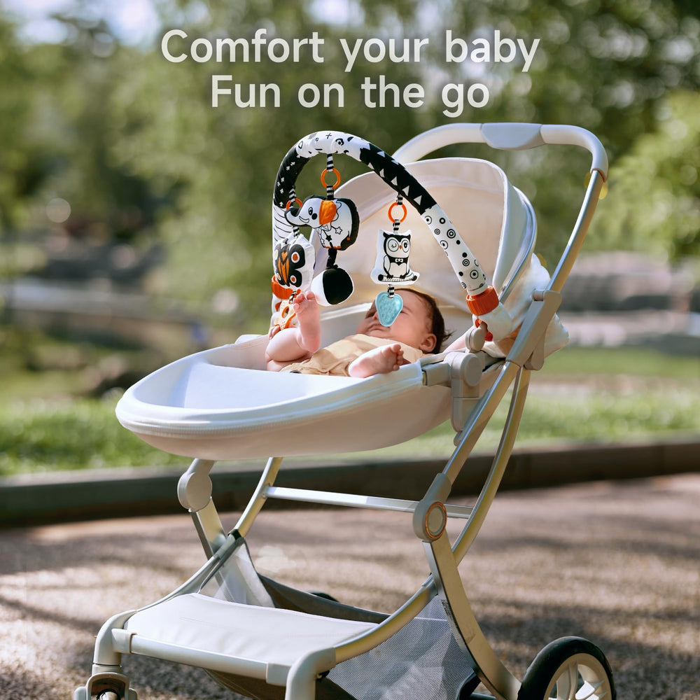 TUMAMA KIDS flexible clip-on keeps toys within reach on strollers and cribs