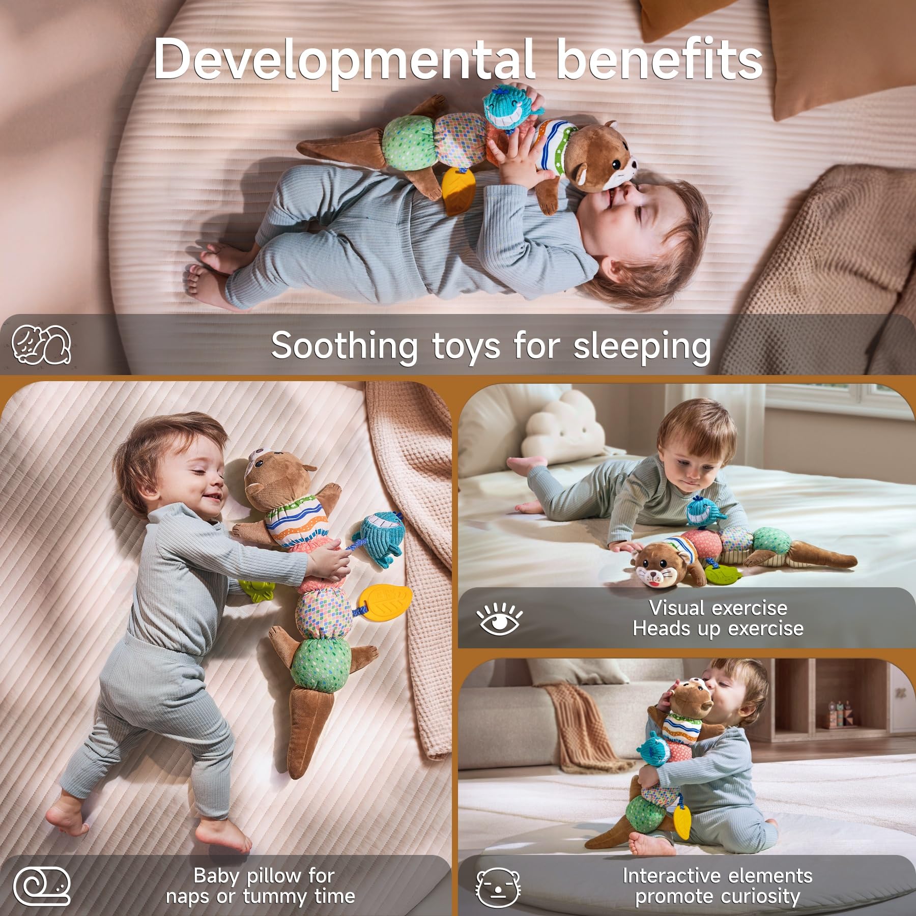 TUMAMA Kids otter teethers offer safe teething benefits during early months
