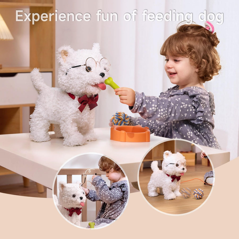 TUMAMA KIDS puppy tongue-licking cue invites caring play scenarios