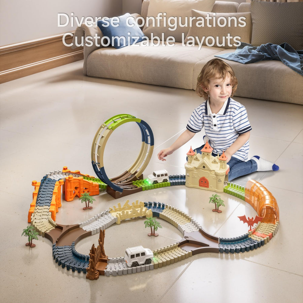 TUMAMA KIDS Race Track gift-ready box ready for birthdays