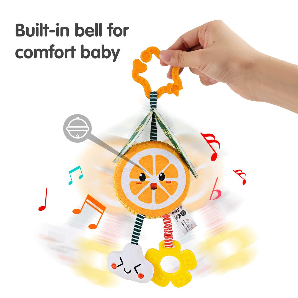 TUMAMA Kids stroller attachment rattle easy to attach on walks