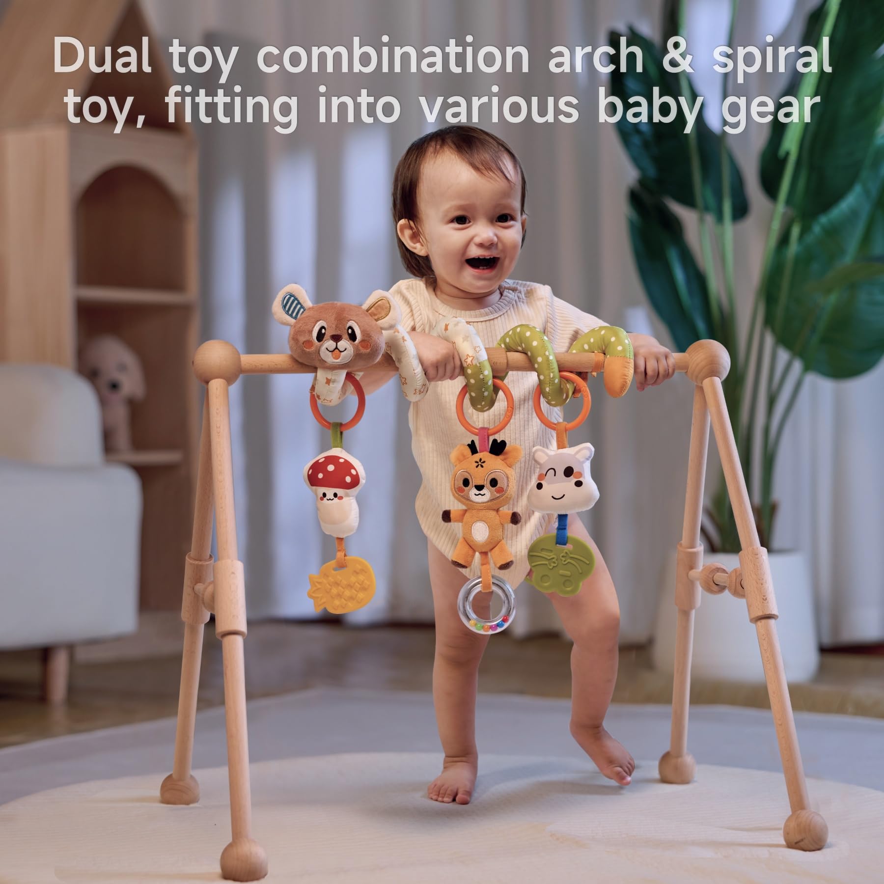 Tumama Kids teether helps soothe gums during teething.
