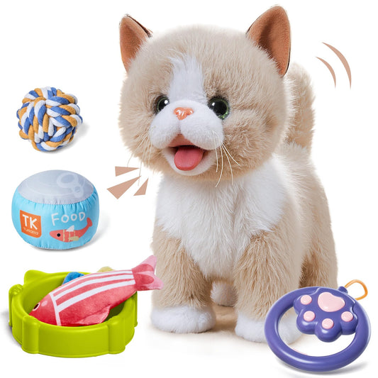 TUMAMA Kids Walking Cat showing lifelike movement for imaginative play
