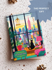 TUMBAUMBA matte finish puzzle reduces glare for clear viewing.