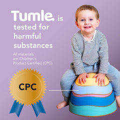 TUMLE Stepping Stones include a carry bag for portable toddler play anywhere