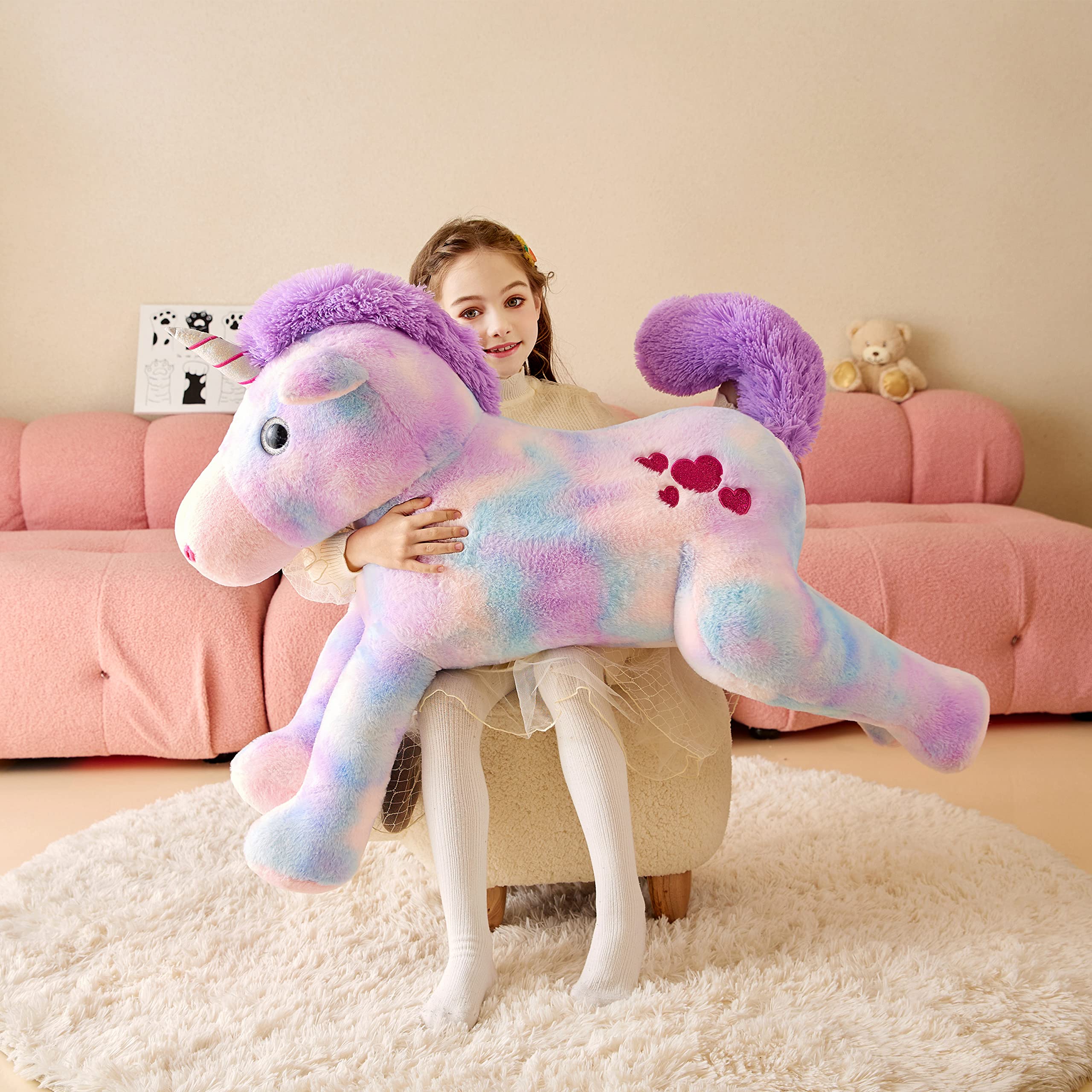 Tumyay perfect gift unicorn stuffed animal for birthdays and holidays.