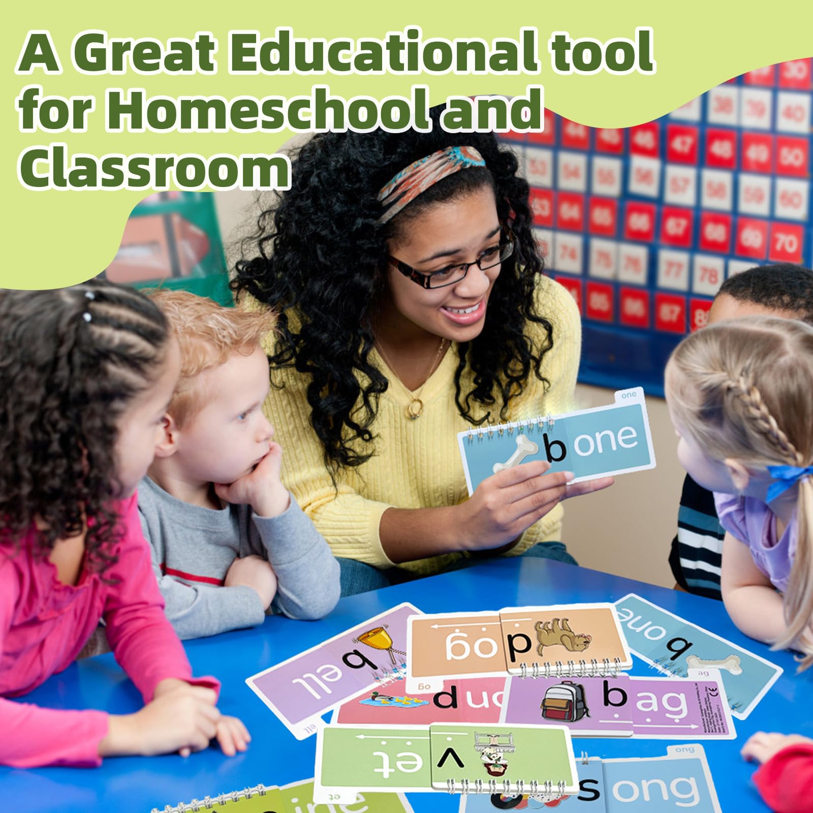 TUNJEJINY Versatile set suits homeschool and classroom activities.