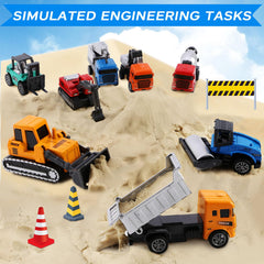 Tunmiok 8-in-1 mixer pullback truck, bright colors for imaginative play indoors or outdoors.