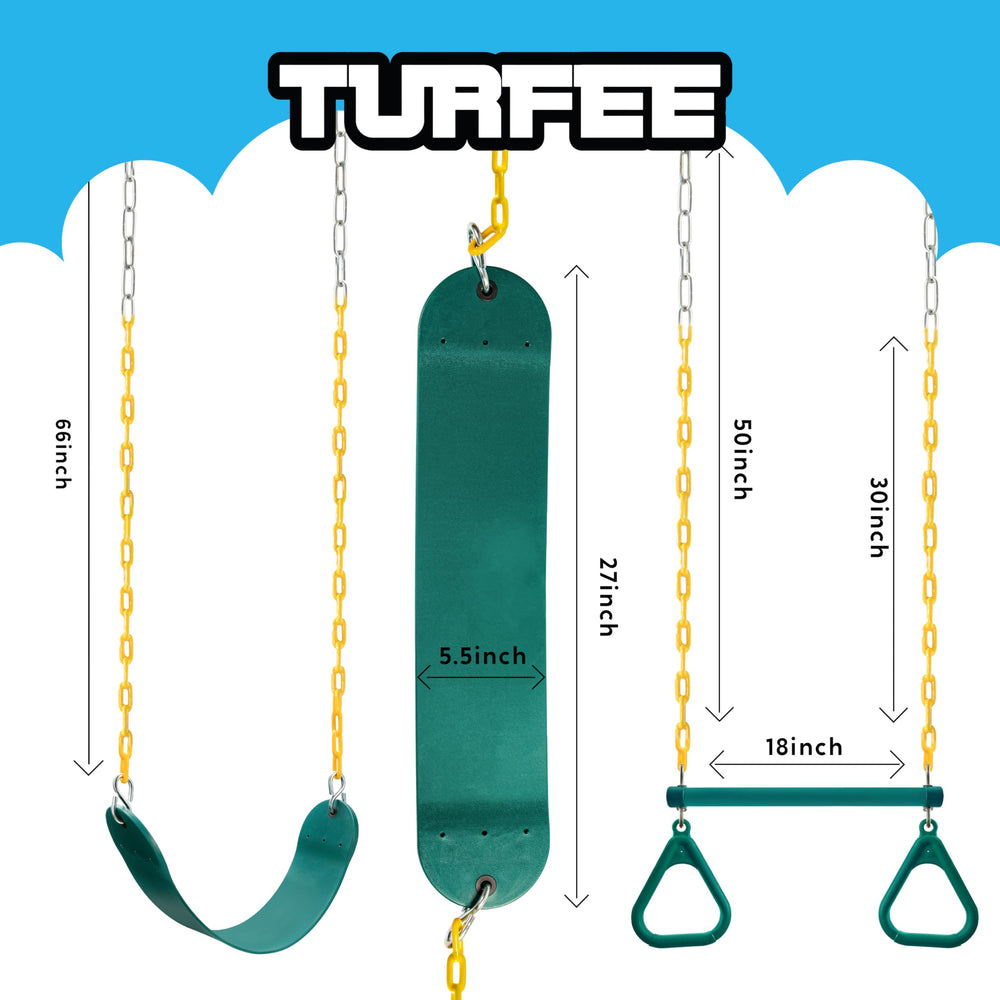 TURFEE 3-pack enables multiple play options in your backyard