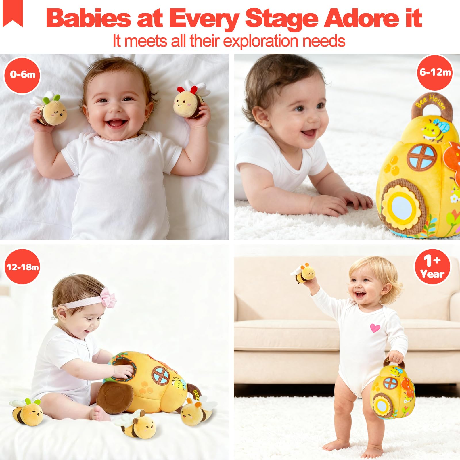 TURKIDS Beehive portable design is ideal for travel and on-the-go play.