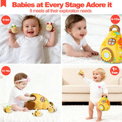 TURKIDS Beehive portable design is ideal for travel and on-the-go play.