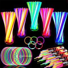 TURNMEON glow sticks in bright colors for vibrant night party fun.