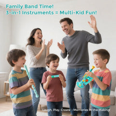TUSALMO breath-activated trumpet boosts rhythm and timing for kids.