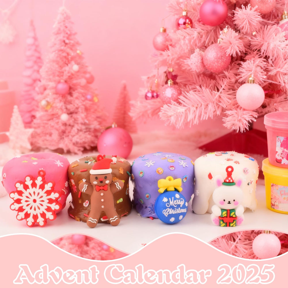 Tuupowana glitter packs add sparkle to slime designs for holidays.