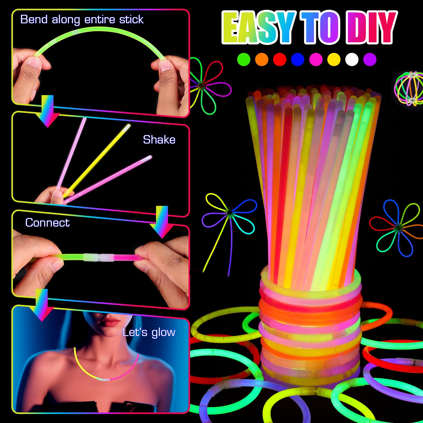 TUXIYA finger lights provide portable glow for DIY props.