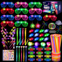 TUXIYA glow sticks illuminate adult celebrations with bright, long-lasting light.