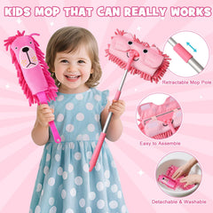 TUZT dustpan toy provides a safe, lightweight cleanup tool.