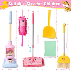 TUZT rag toy with nylon fabric for easy dust capture.