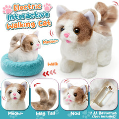 TUZT cozy cat bed provides a soft resting spot after pretend checkups.