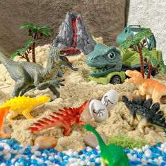 TUZT decorative accessories enrich the dinosaur world with color