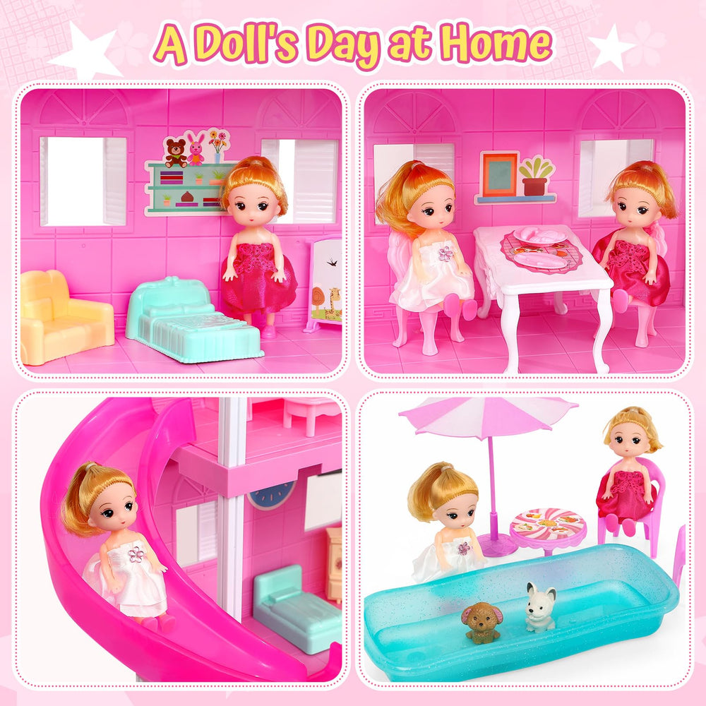 TUZT Bedroom with piano for bedtime storytelling and musical pretend play