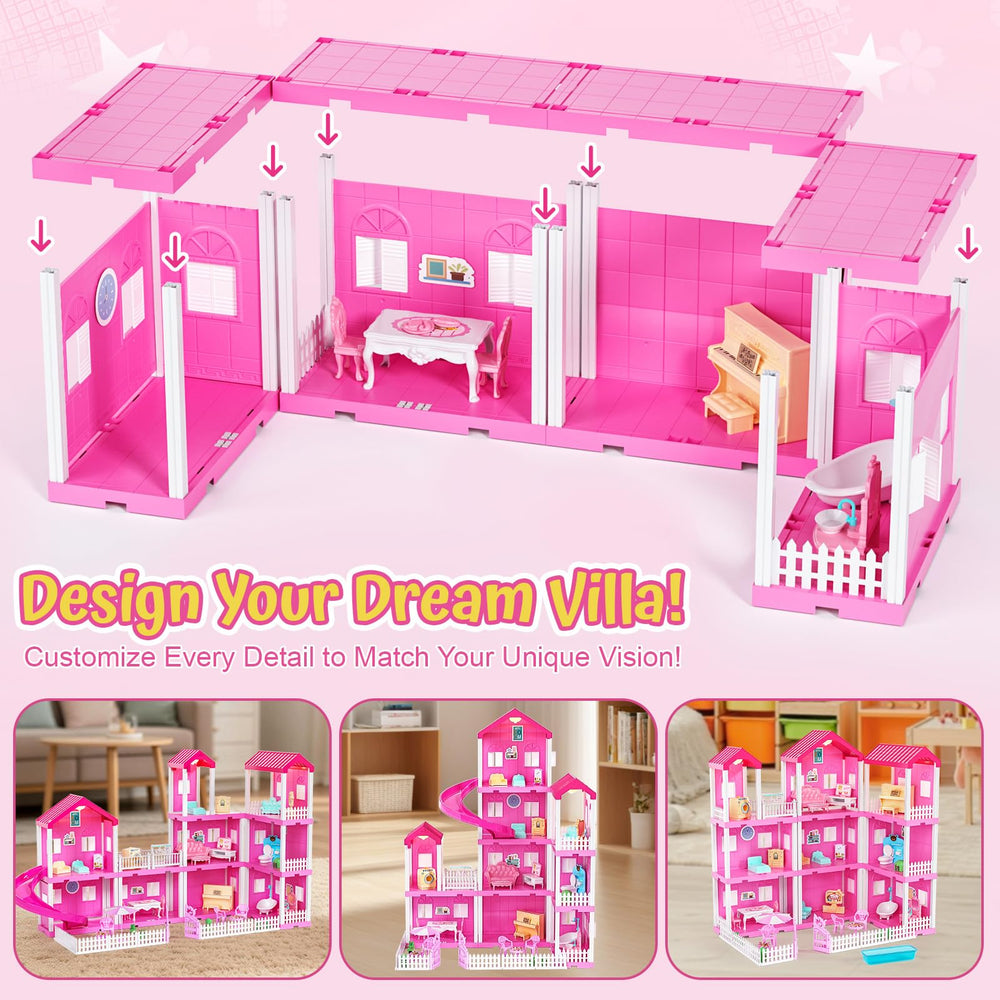 TUZT Dining area for tiny meals and social pretend play with friends