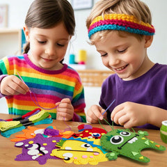 TUZT Monster Sewing Kit safety scissor keeps little hands secure