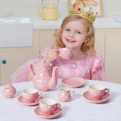 TUZT porcelain is easy to clean after playful tea sessions