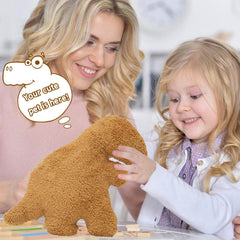 TVVPGG Dino Nugget Pillow complements living spaces and office desks.