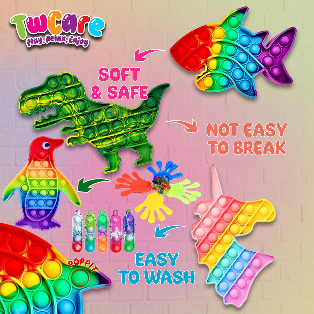 TwCare dino squishies bring playful textures for travel and rest