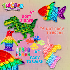 TwCare dino squishies bring playful textures for travel and rest