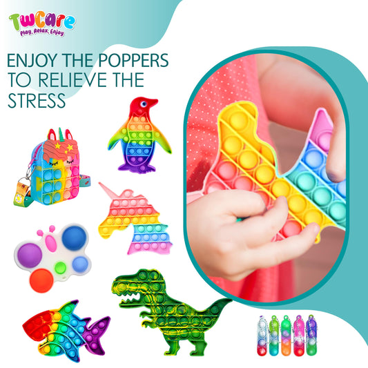 TwCare squishy balls offer soft textures for calming fidget sessions