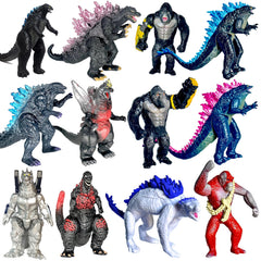 TwCare Godzilla x Kong cake toppers for dramatic party displays.