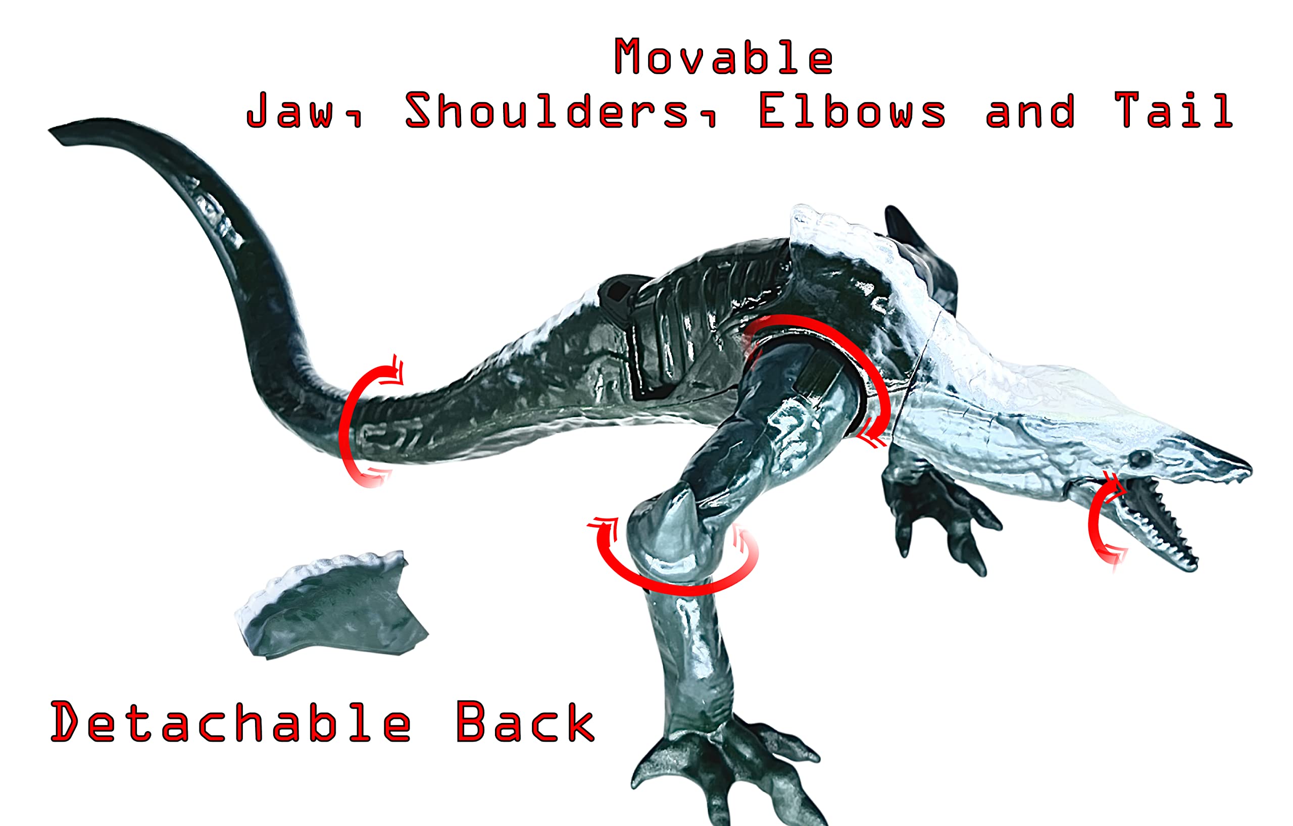 TwCare Skull Crawler joints in action for poseable play.