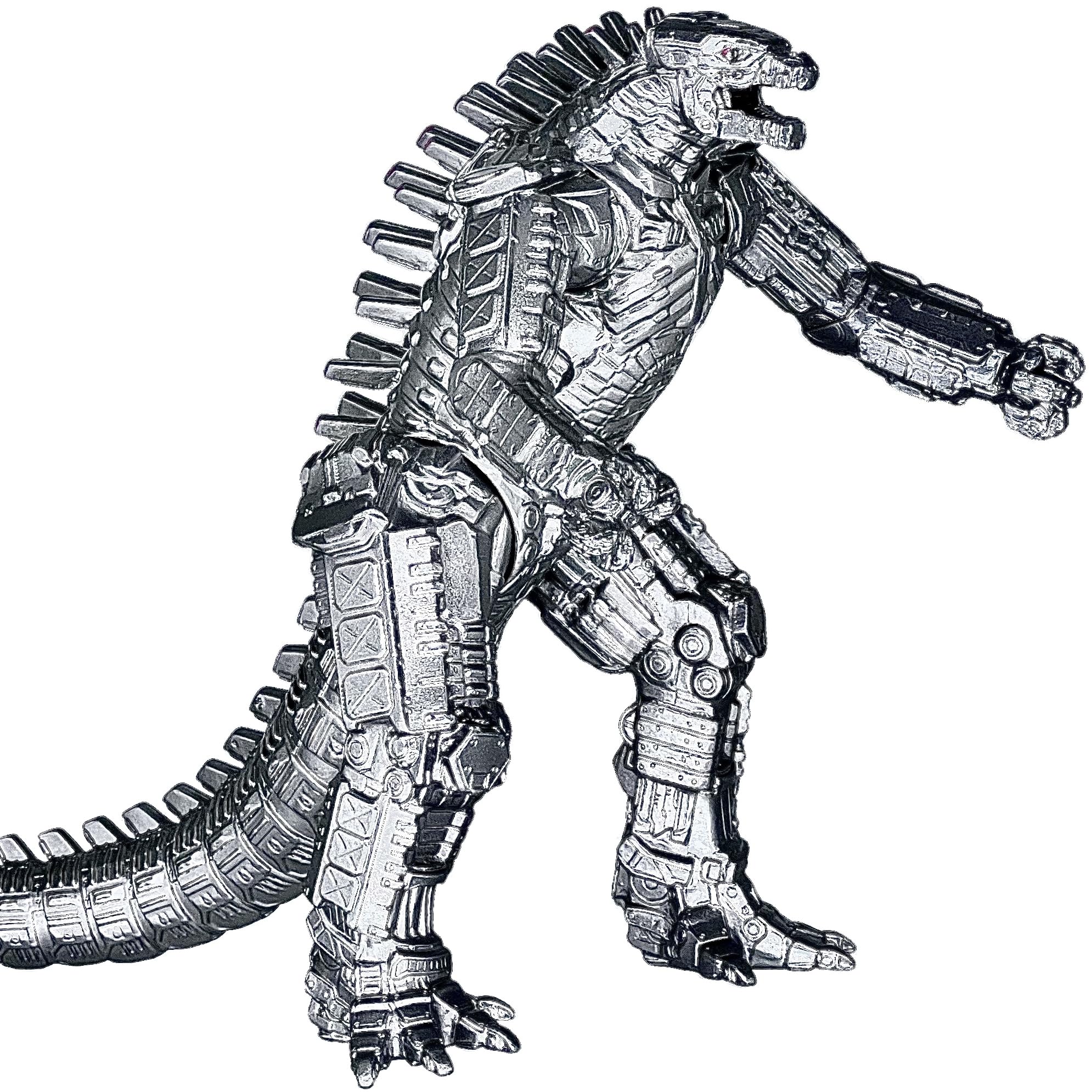 TwCare MechaGodzilla figure front view, ideal for imaginative play and display.