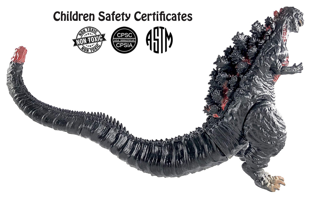 TwCare Shin Godzilla movable joints enable dynamic action poses.