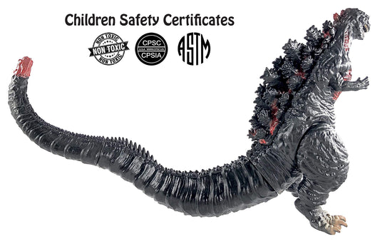 TwCare Shin Godzilla movable joints enable dynamic action poses.