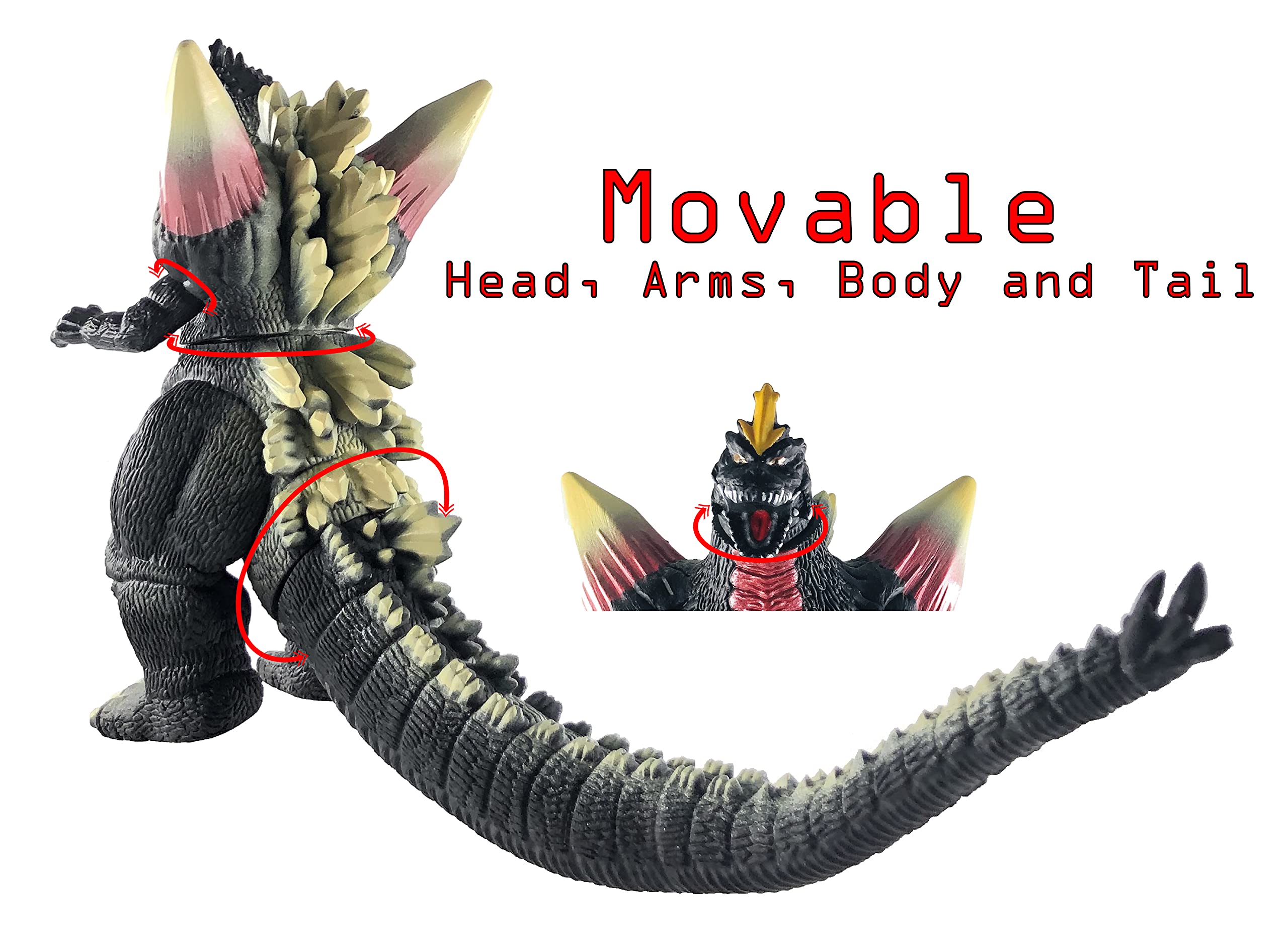 TwCare Space Godzilla carry bag included for transport and display